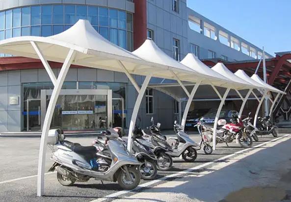 膜結構自行車棚使用時日常受損情況有哪些